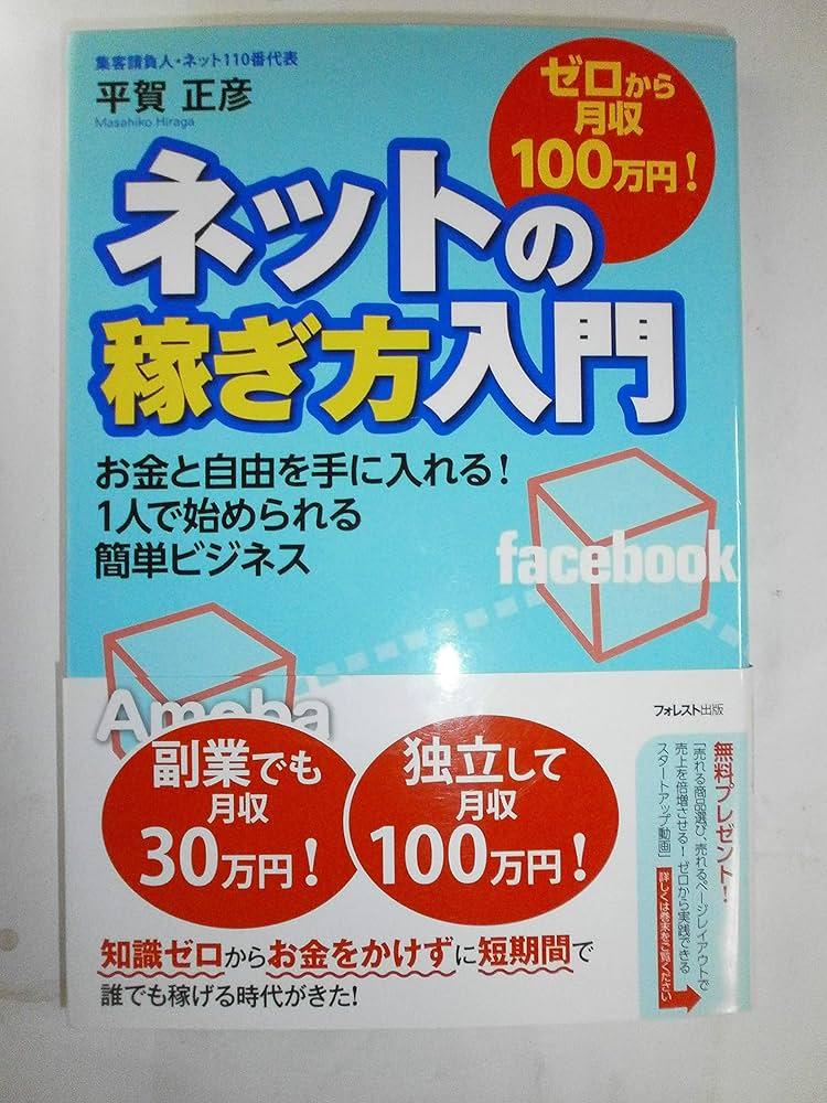 Amazon.co.jp: ゼロから月収100万円!ネットの稼ぎ方入門 : 平賀